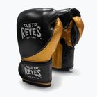 Boxerské rukavice Cleto Reyes High Precision Training Leather black yellow