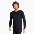 Pánská termoakční mikina ODLO Active Warm Bl Top Crew Neck black