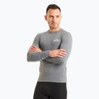 Pánská termoakční mikina ODLO Active Warm Originals Bl Top Crew Neck odlo steel grey melange