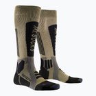 X-Socks Helixx Gold 4.0 lyžařské ponožky zlaté/černé