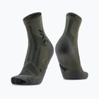 Ponožky X-Socks Hike Discover Ankle dark sage/black