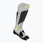 Lyžařské ponožky X-Socks Ski Discover Otc rhino grey/canary
