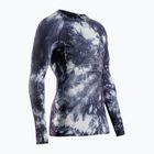 Termo mikina X-Bionic Energy Accumulator Wild LS tiedye x black/x white