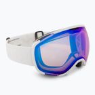 Lyžařské brýle SCOTT Faze II mineral white/amp illuminator blue chrome