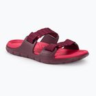 Dámské nazouváky  Lizard Way Slide zinfandel red/virtual pink