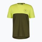 Pánský cyklistický dres  SCOTT Trail Flow DRI btter yellow/fir green
