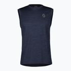 Pánské běžecká tričko SCOTT Endurance Lt Tank dark blue