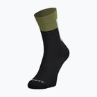 Ponožky SCOTT Block Stripe Crew black/fir green