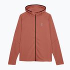 Pánská běžecká mikina On Climate Zip Hoodie auburn
