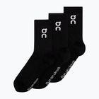 Ponožky On Running Logo High 3 pary black