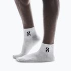 Ponožky On Running Logo Sock Mid 3 pary heather gray
