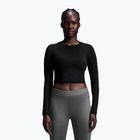 Dámské tréninkové tričko Longsleeve On Running Studio Long-T Crop black