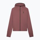 Pánská běžecká mikina On Climate Zip Hoodie barberry