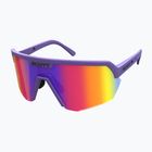 Sluneční brýle SCOTT Sport Shield ultra purple/teal chrome