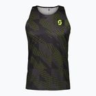 Pánská běžecká tričko SCOTT RC Run Tank black/yellow