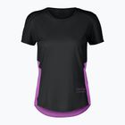 Dámské běžecké tričko SCOTT Endurance Tech black/liquid purple