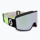 Lyžařské brýle SCOTT Ambit black/neon yellow/amp white chrome