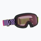Dětské lyžařské brýle SCOTT Witty SGL purple/neon pink/enhancer