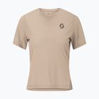 Dámské běžecké tričko SCOTT Endurance LT Tee toast beige