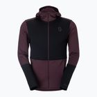 Pánská fleecová mikina SCOTT Defined Light Hoody cocoa red/black