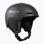 Lyžařská helma SCOTT Track granite black/holo silver