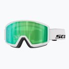 Lyžařské brýle SCOTT Trace Pro Compact white/green chrome