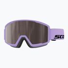 Lyžařské brýle SCOTT Trace Pro Compact sherbet purple/black silver chrome