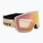 Lyžařské brýle Scott Neo Compact Light Sensitive S1-3 mojave beige/amp ls cinnamon chrome
