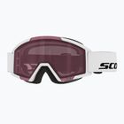 Dětské lyžařské brýle SCOTT Shield white/rose