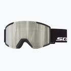 Lyžařské brýle SCOTT Shield black/amp white chrome