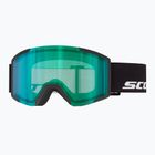 Lyžařské brýle SCOTT Shield black/amp green chrome