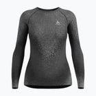 Dámská termoakční mikina Odlo Performance Warm Blackcomb Bl Top Crew Neck black