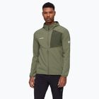 Dámská trekingová mikina Mammut Madris Light ML Hooded marsh