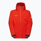 Pánská bunda do deště Mammut Linard Light HS s kapucí mammut red