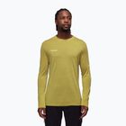Pánské tričko Longsleeve Mammut Tree Wool FL aura melange 01690