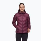 Dámská zateplená bunda Mammut Albula IN Hooded wine/black