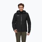 Pánská nepromokavá bunda Mammut Linard HS Thermo Hooded Jacket Men black