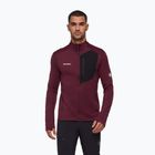 Pánská mikina Mammut Taiss Light ML burgundy/black