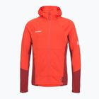 Pánská mikina Mammut Taiss ML Hooded mammut red/dark mammut