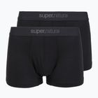 Pánské termo boxerky super.natural Tundra 175 2 páry jet black/jet black