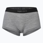 Dámské termo boxerky super.natural Tundra 175 Boyfriend Hipster cashmere grey melange