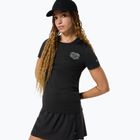 Dámské tričko super.natural Little Heartwood Tee jet black/feather grey