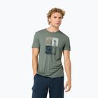 Pánské tričko na lezení Super.Natural Go Hiking Tee eucalyptus/various