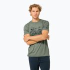 Pánské tričko na lezení Super.Natural Wander Wheel Tee eucalyptus/blueberry