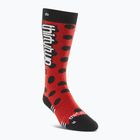 Dámské snowboardové ponožky ThirtyTwo Merino red/black