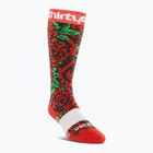 Dámské snowboardové ponožky ThirtyTwo Double red/black
