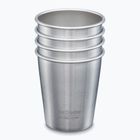 Cestovní hrnky Klean Kanteen Pint Cup 4 kusy brushed stainless