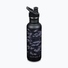 Cestovní láhev Klean Kanteen Classic black camo