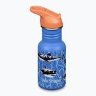 Dětská cestovní láhev Klean Kanteen Flip Seal Sport Cap Straw 355 ml Sharks in Shades