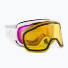 Dámské lyžařské brýle Giro Moxie white core light/amber pink/yellow